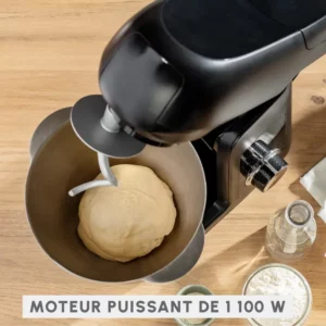 Robot Pétrin MasterChef 1100W Bake Partner Noir
